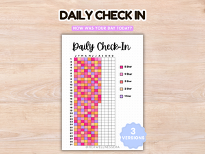 Daily Check In Tracker