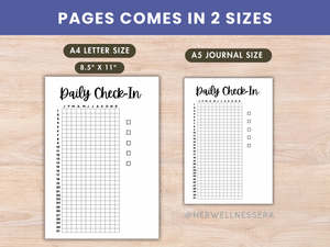 Daily Check In Tracker