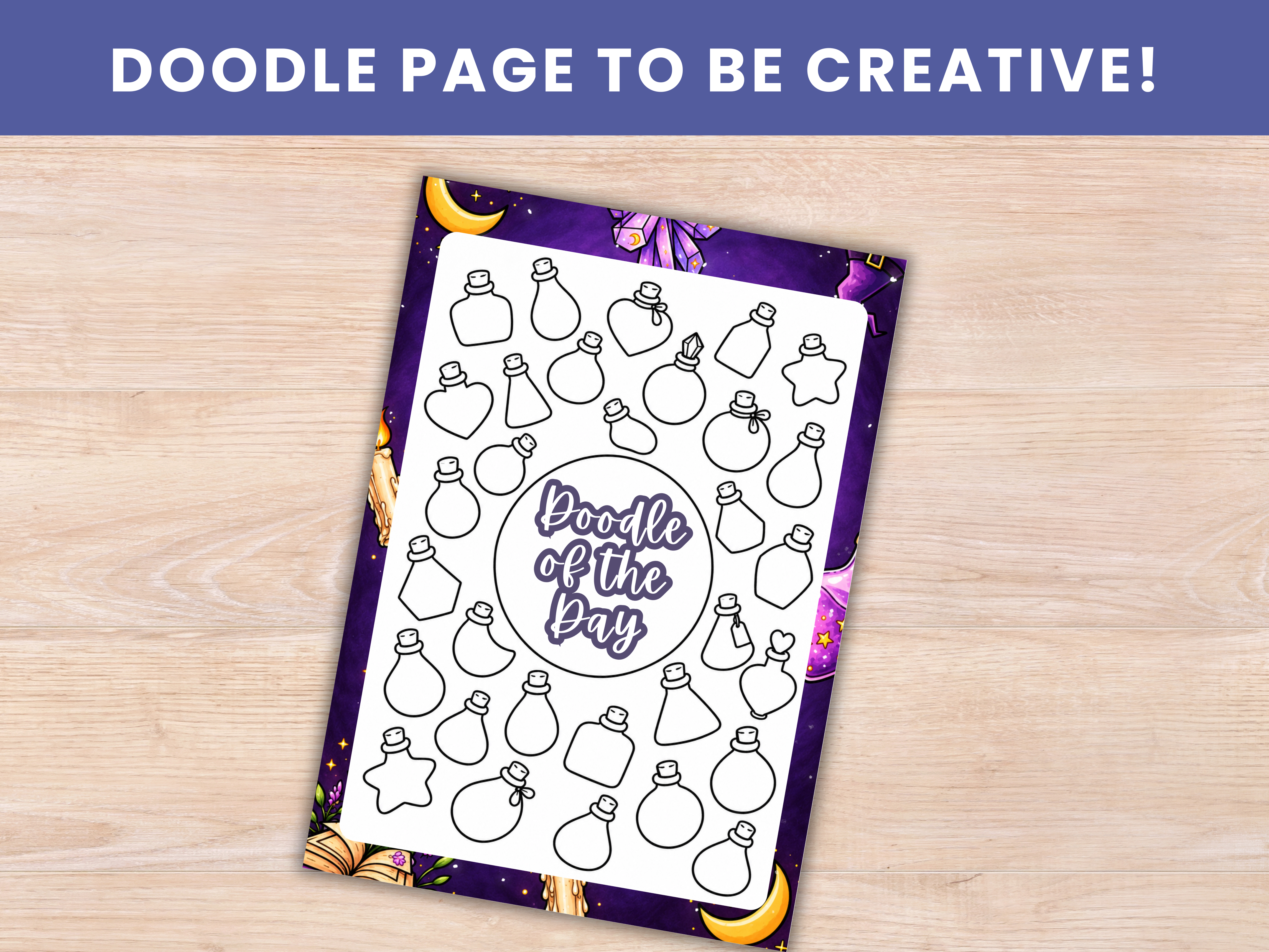 Witch Potions October Bullet Journal Bundle